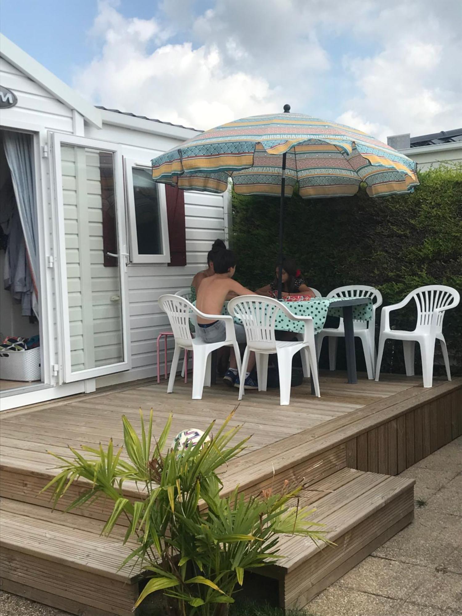 Mobil Home Montmartin-sur-Mer Exteriör bild